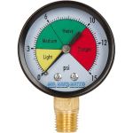 Pressure Gauge 0 to 15 psi