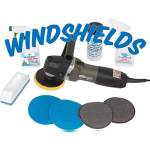 Mr. Hard Water Auto Windshield Electric Buffer Cleaning Kit