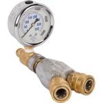 Pressure Gauge 0 - 5000 PSI / Manifold Splitter Assembly